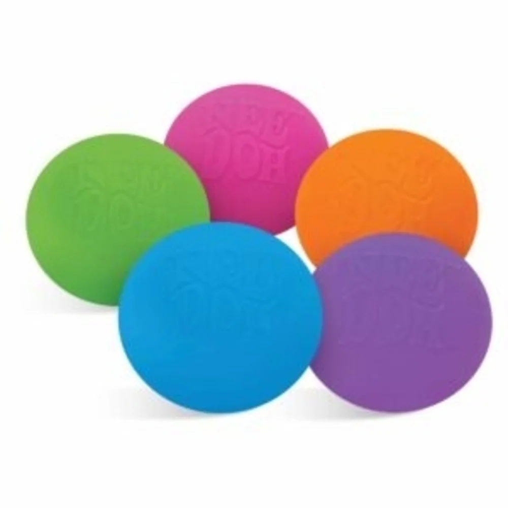 2 Nee Doh Squeeze Sensory Fidget Toys - The Grovey Globe, Color Change & Swirl - Picture 6 of 12